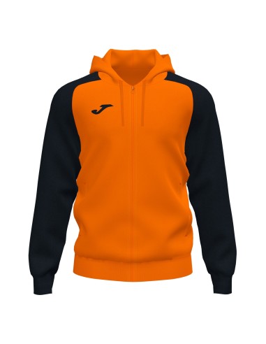 Joma Academy IV Hoodie Jacket - Orange & Noir