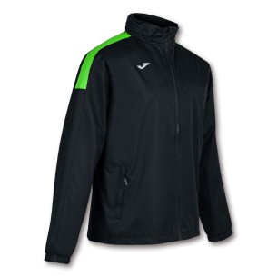 Joma Trivor Rain  Jacket - Noir & Vert