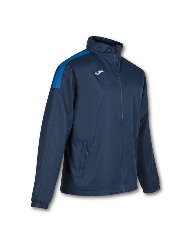 Joma Trivor Rain  Jacket - Marine & Royal