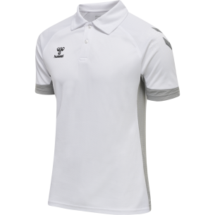Hummel LEAD Functional Polo - Blanc