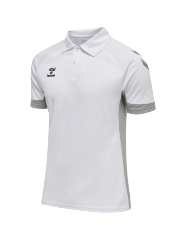 Hummel LEAD Functional Polo - Blanc