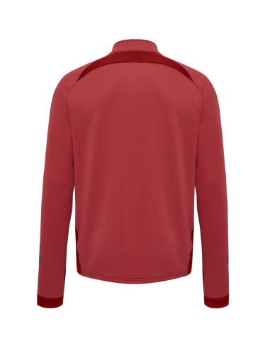Hummel LEAD Poly Zip Jacket - Rouge