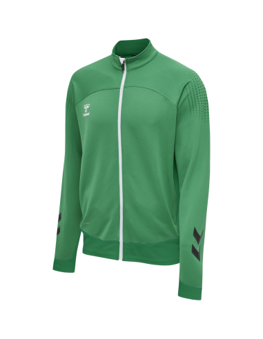 Hummel LEAD Poly Zip Jacket - Vert