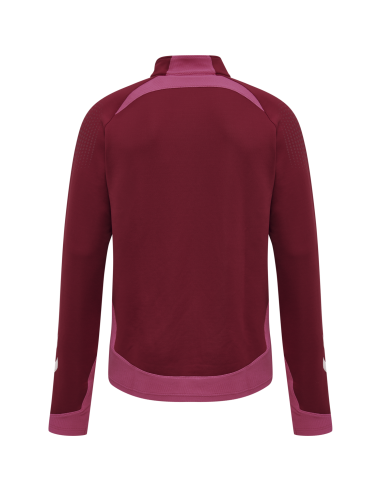Hummel LEAD Poly Zip - Bordeaux