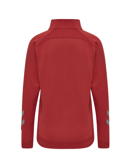 Hummel LEAD Poly Zip Women - Rouge