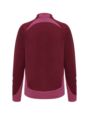 Hummel LEAD Poly Zip Women - Bordeaux