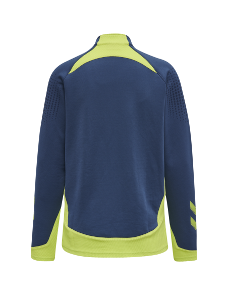 Hummel LEAD Poly Zip Women - Marine & Vert