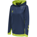 Hummel LEAD Poly Hoodie Women - Marine & Vert