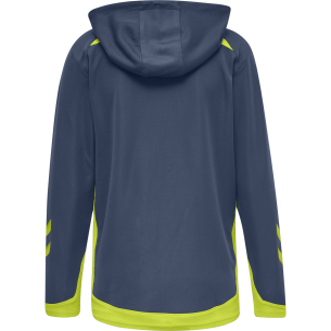 Hummel LEAD Poly Hoodie Women - Marine & Vert 2