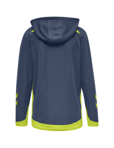 Hummel LEAD Poly Hoodie Women - Marine & Vert