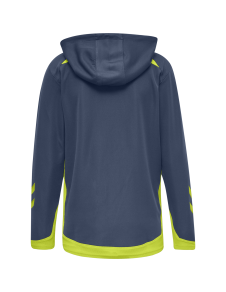 Hummel LEAD Poly Hoodie Women - Marine & Vert