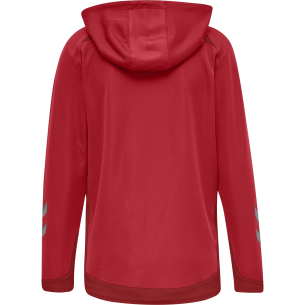Hummel LEAD Poly Hoodie Women - Rouge 2