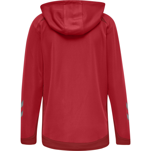 Hummel LEAD Poly Hoodie Women - Rouge