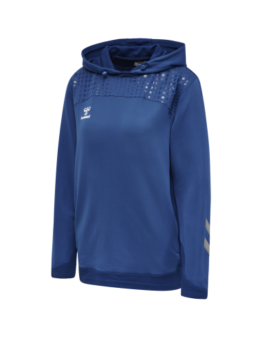 Hummel LEAD Poly Hoodie Women - Royal