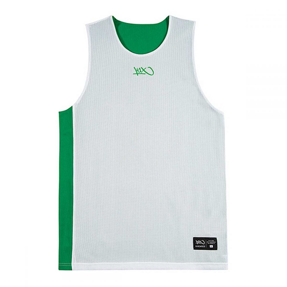 K1x Reversible Game Jersey - Vert & Blanc