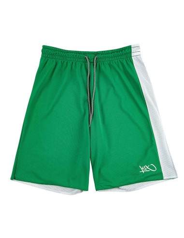 K1x Reversible Game Short - Vert & Blanc