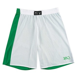 K1x Reversible Game Short - Vert & Blanc 2