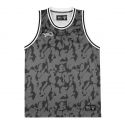 K1x Big Hole Mesh Double X Jersey - Gris camo