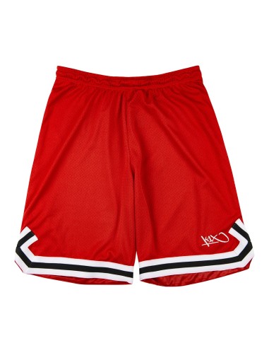 K1x Big Hole Mesh Double X Short - Rouge