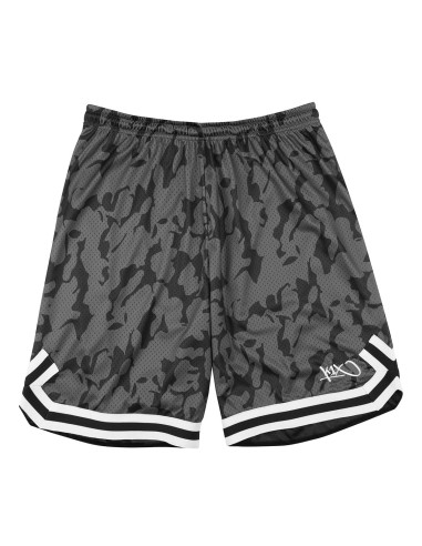 K1x Big Hole Mesh Double X Short - Gris camo