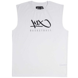 K1x Hardwood Sleeveless Tee - Blanc