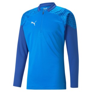 Puma teamCUP Training 1/4 Zip Top - Bleu Royal