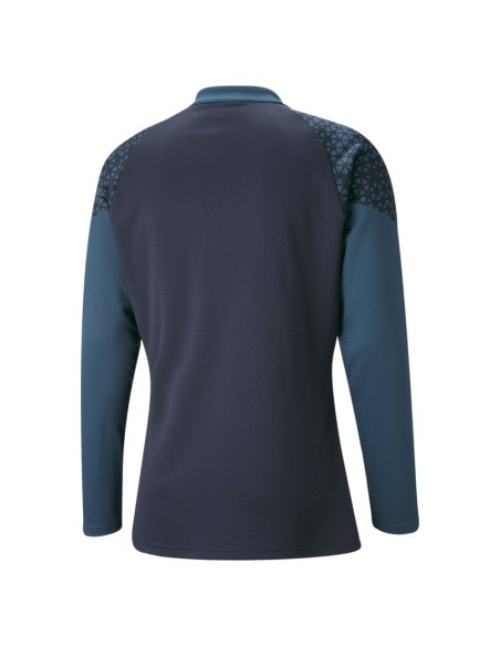 Puma teamCUP Training 1/4 Zip Top - Bleu Marine