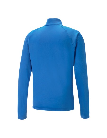 Puma teamLIGA 1/4 Zip Top Graphic - Bleu Royal