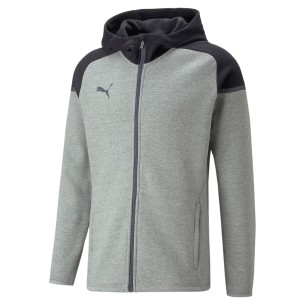 Puma teamCUP Hooded Jacket  - Gris