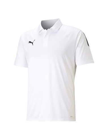 Puma teamLIGA Sideline Polo - Blanc