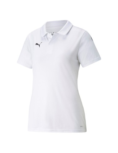 Puma teamLIGA Sideline Polo Women - Blanc