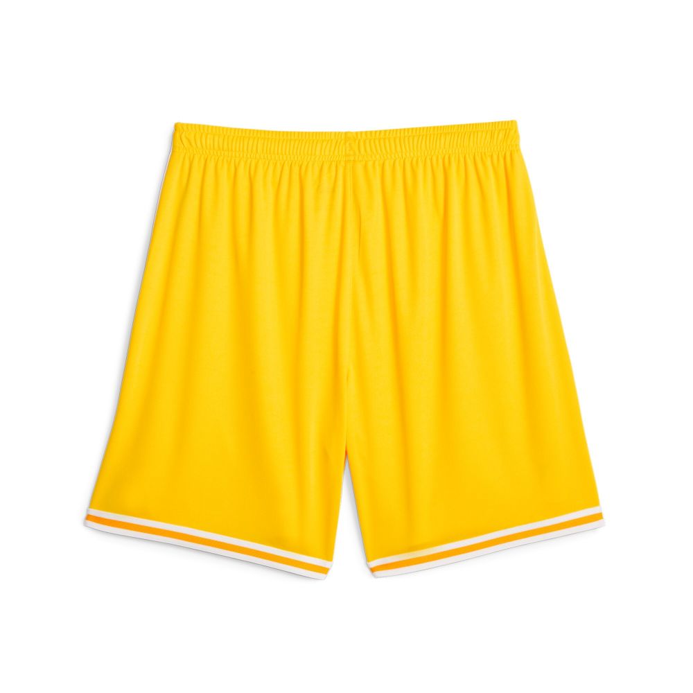 Puma Hoops Team Game Shorts - Cyber Yellow