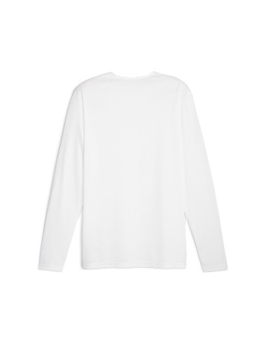 Puma Hoops team LS Shooting Shirt - Blanc
