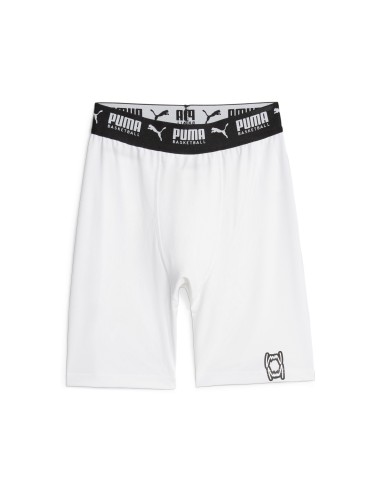 Puma Hoops team Short Baselayer - Blanc