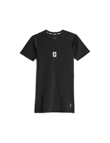 Puma Hoops team SS Top Baselayer - Noir