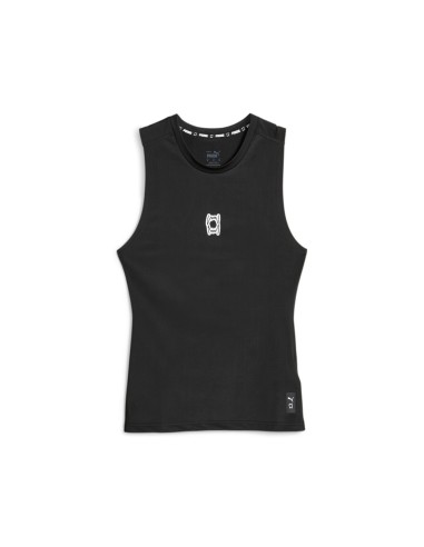 Puma Hoops team SS Top Baselayer sans manches - Noir