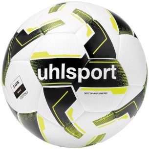 Uhlsport Soccer Pro Synergy - Blanc, Noir & Jaune Fluo