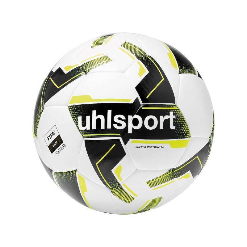Uhlsport Soccer Pro Synergy - Blanc, Noir & Jaune Fluo