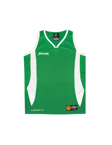 Spalding Jam TANK TOP - Vert / Blanc