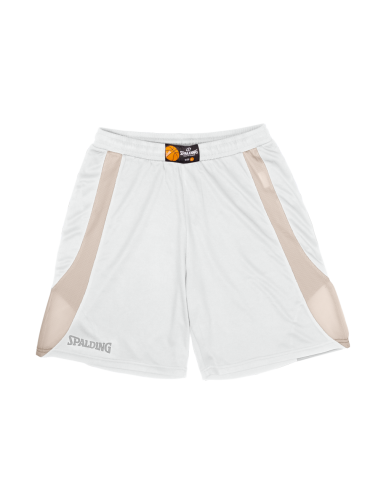 Spalding  Jam SHORTS - Blanc / Gris