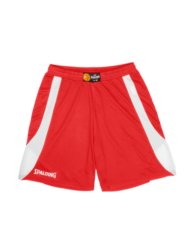 Spalding  Jam SHORTS - Rouge / Blanc