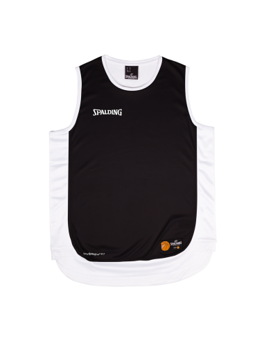 Spalding  Hustle TANK TOP - Noir / Blanc