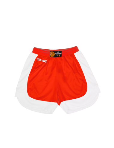 Spalding  Hustle SHORT - Rouge / Blanc