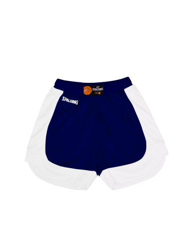 Spalding  Hustle SHORT - Marine / Blanc