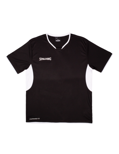 Spalding Hustle SHOOTING SHIRT - Noir / Blanc