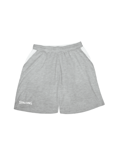 Spalding Hustle ACTIVE SHORTS - Gris / Blanc