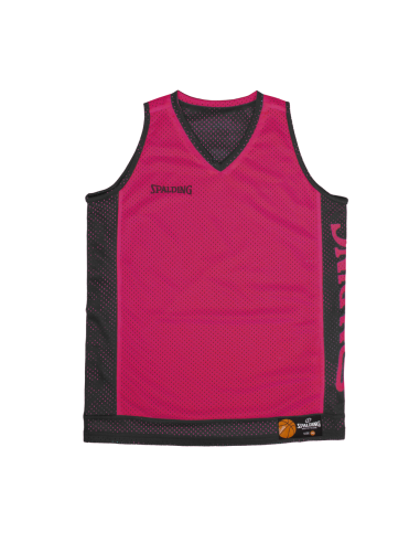 Spalding Reversible Tank Top - Fuschia / Noir