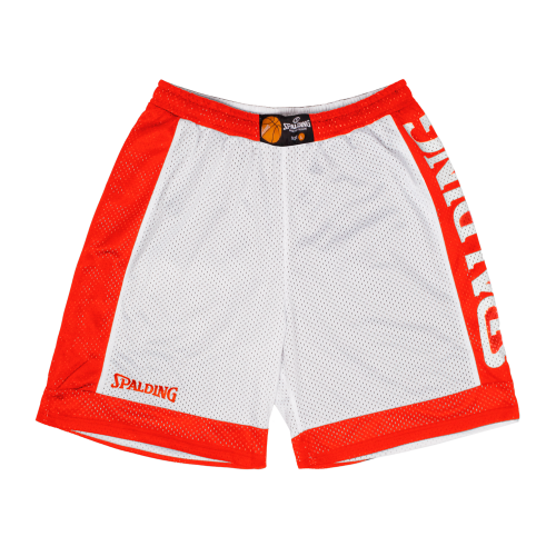 Spalding Reversible Shorts - Rouge / Blanc