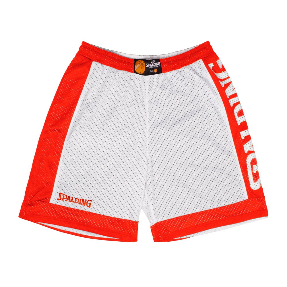 Spalding Reversible Shorts - Rouge / Blanc