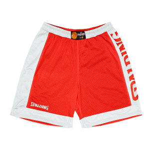 Spalding Reversible Shorts - Rouge / Blanc